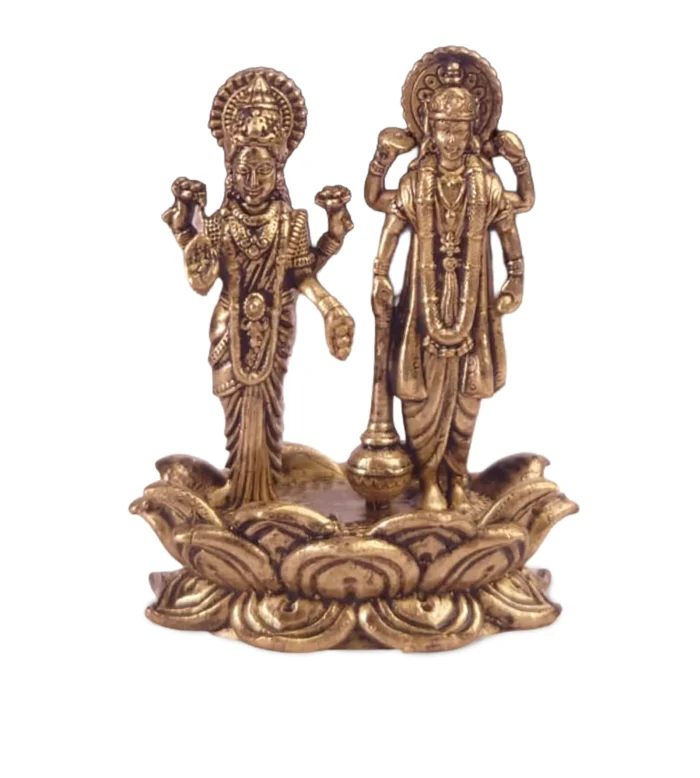 Panchaloha Vishnu Lakshmi