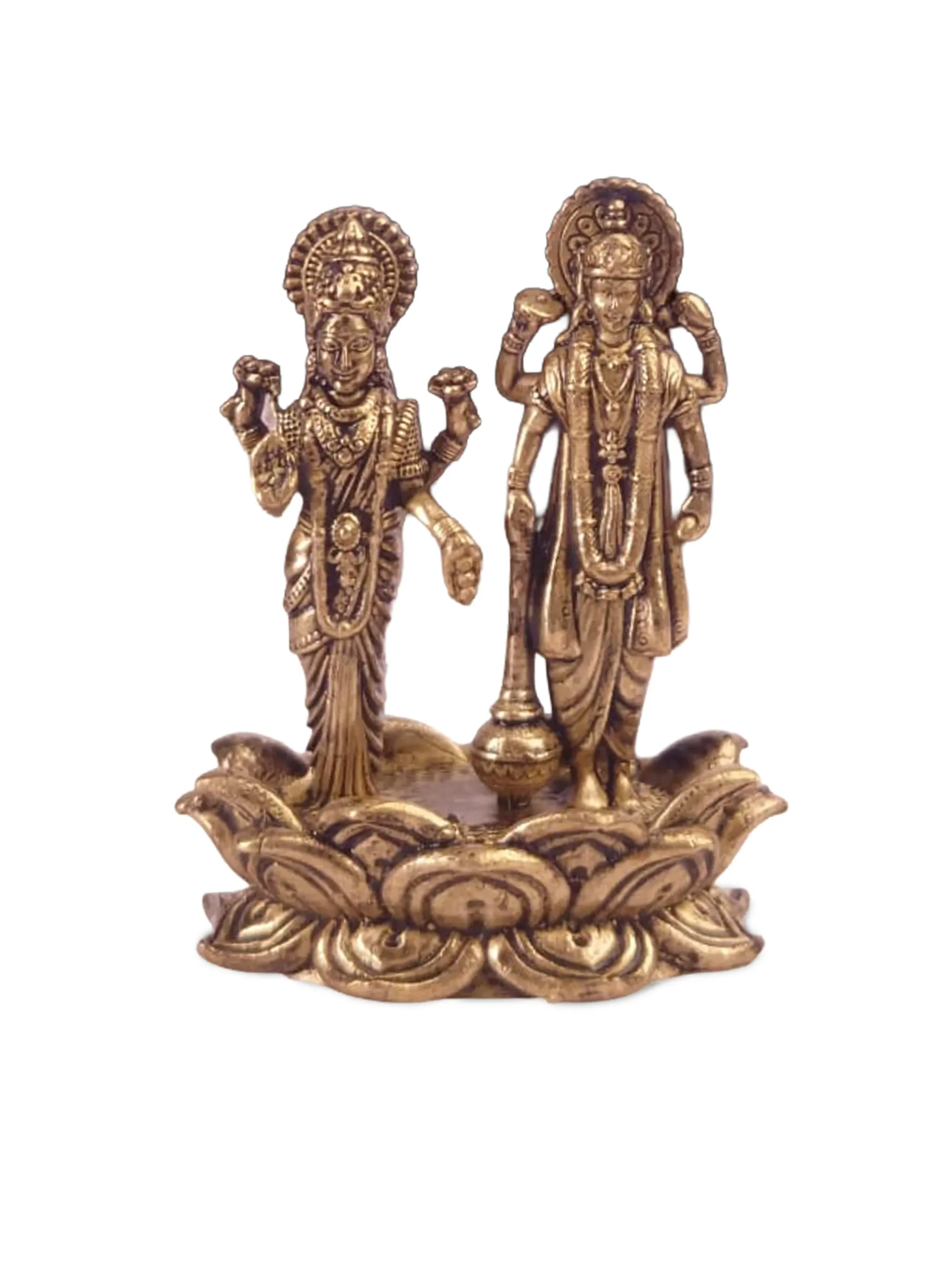 Panchaloha Vishnu Lakshmi