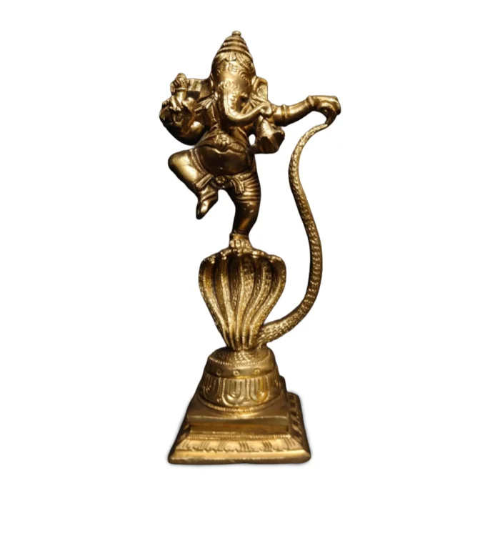Hoysala Bronze Nritya Ganapati