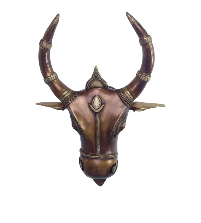 Brass Bull Head (Dual Tone)