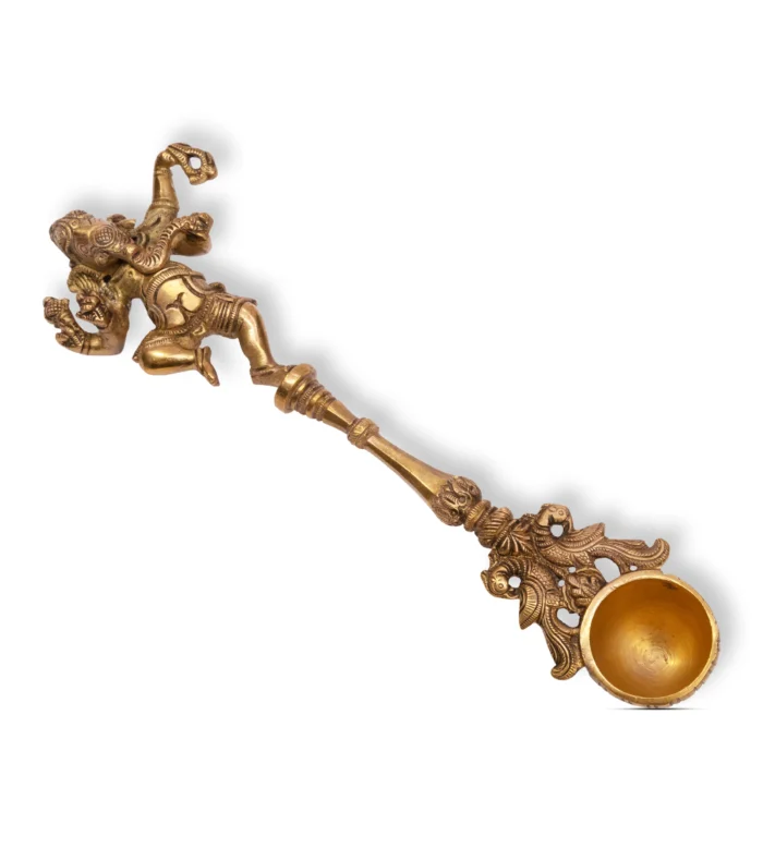 Brass Ganesha Theertha Karandi