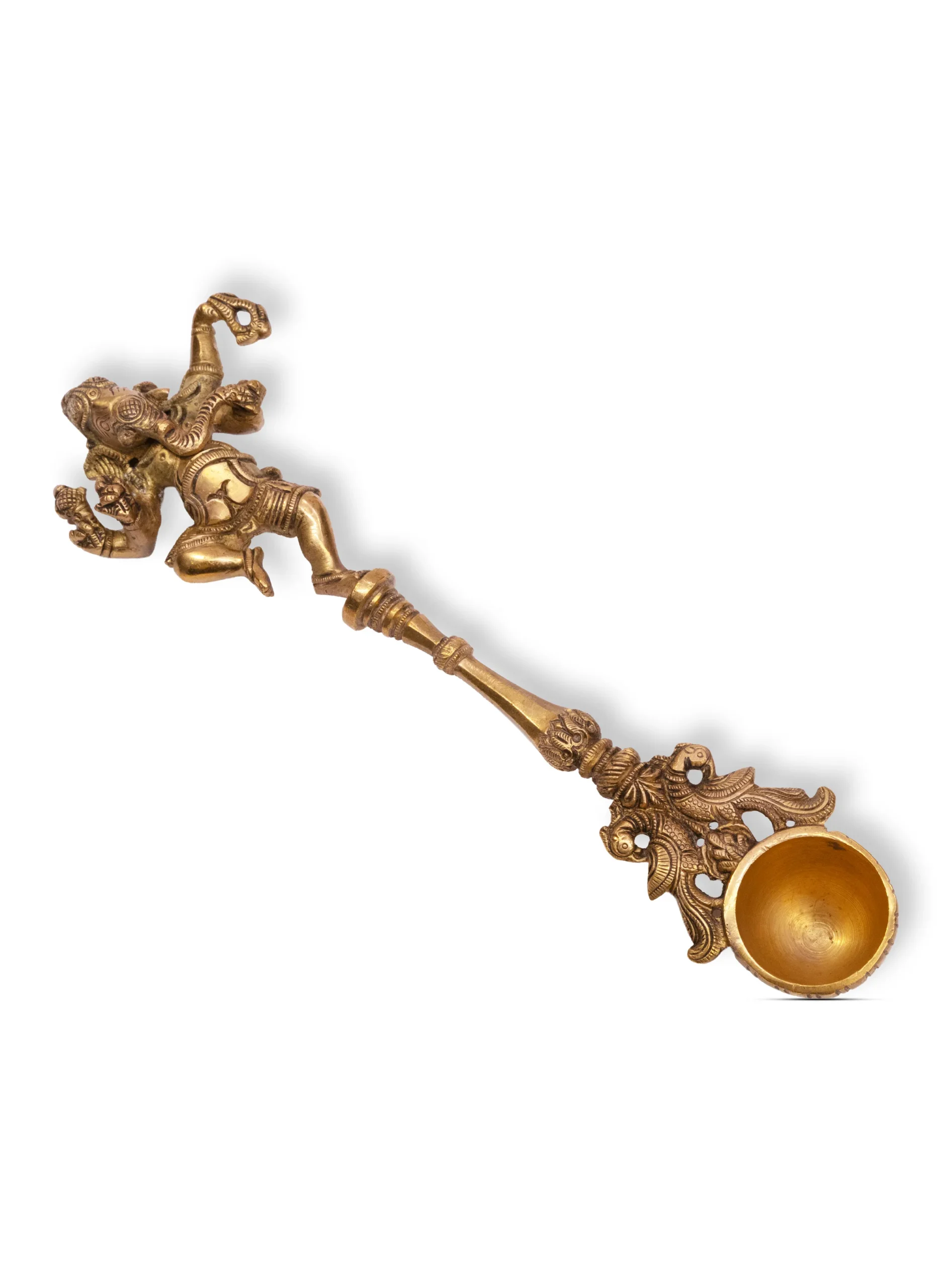 Brass Ganesha Theertha Karandi