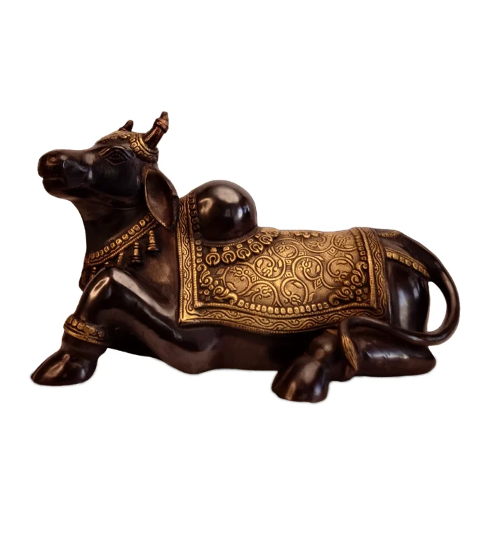 Brass Nandhi (Dual Tone Finish)