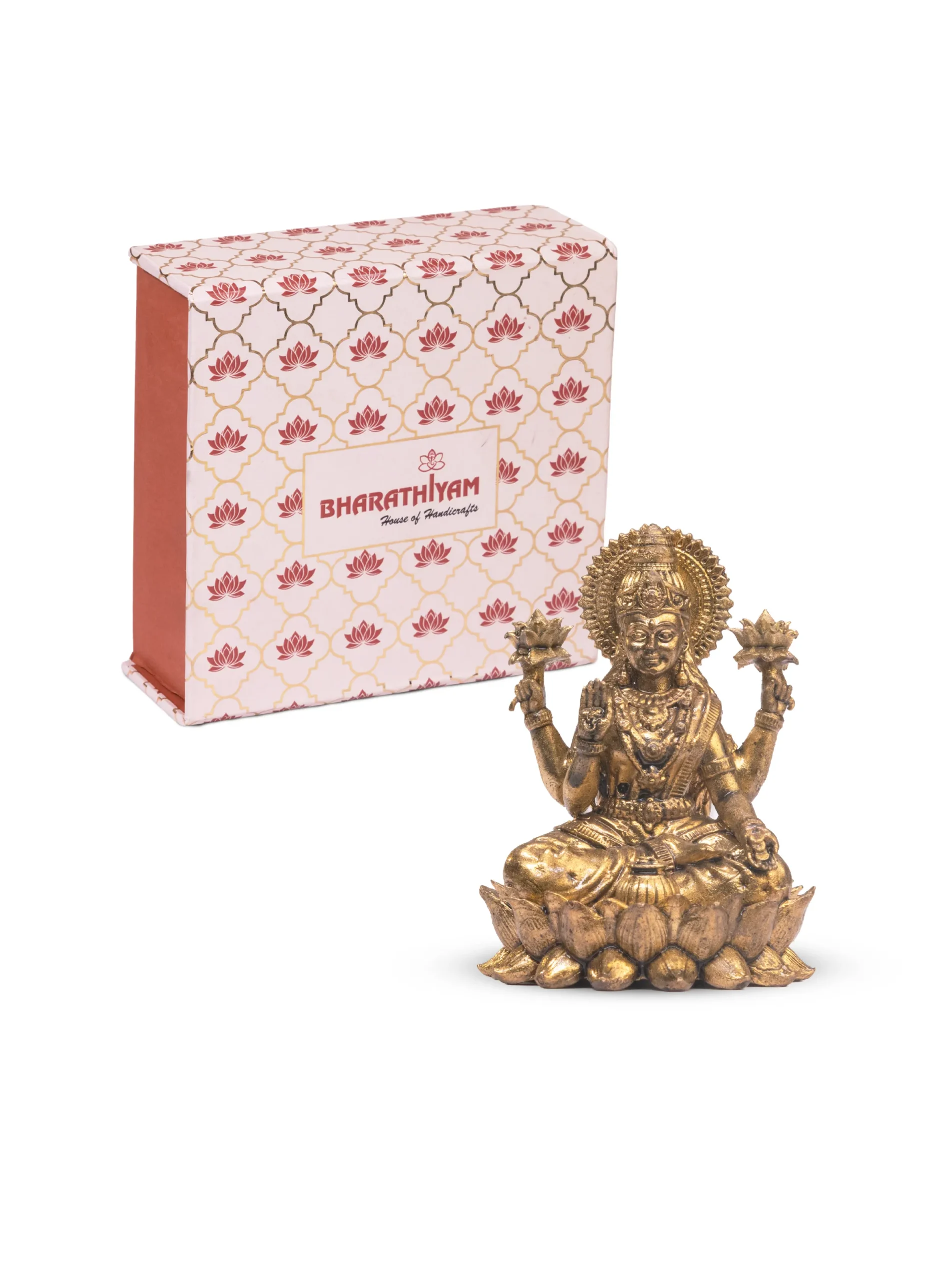 Brass Handmade Lakshmi - Image 2