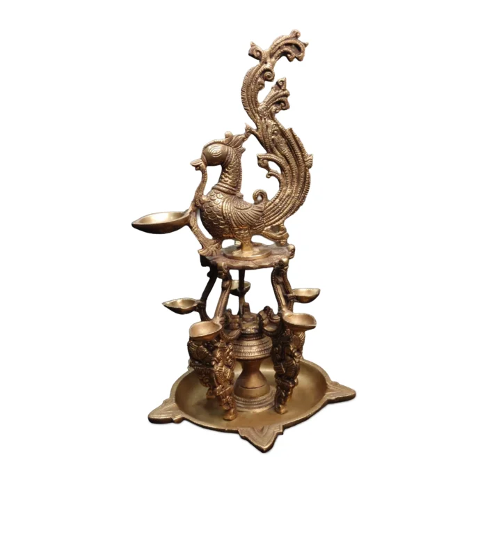 Brass 2 Steps Annam Lamp
