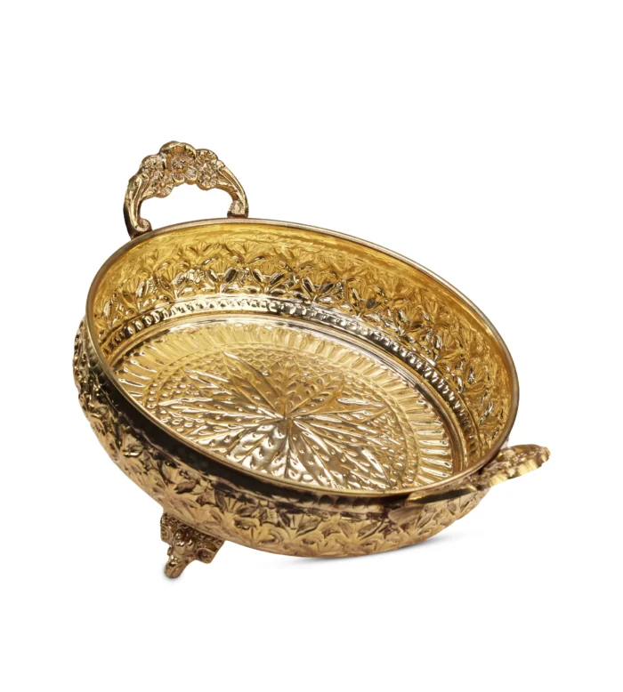 Brass Uruli with Handle