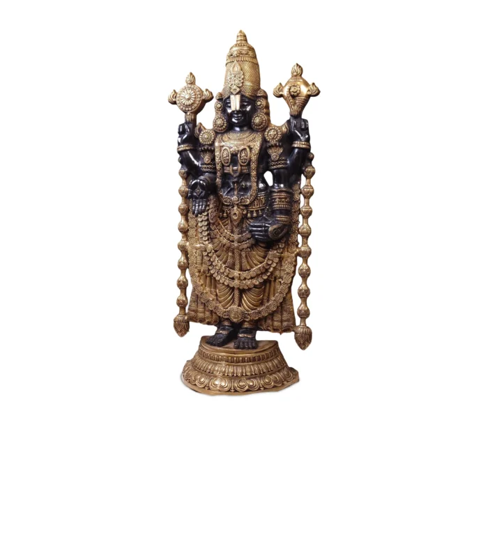 Brass Perumal (Dual Tone Finish)