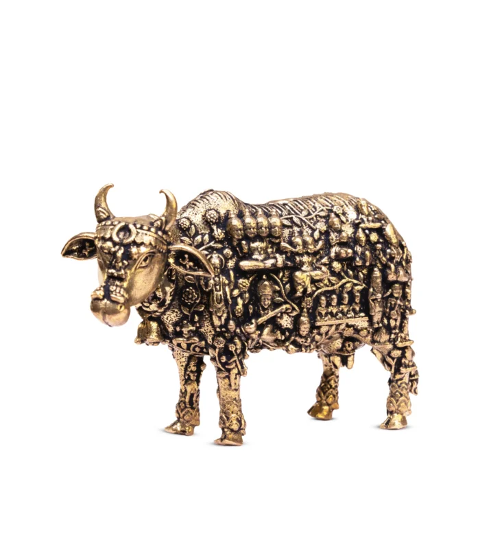 Handmade Brass Kamadhenu