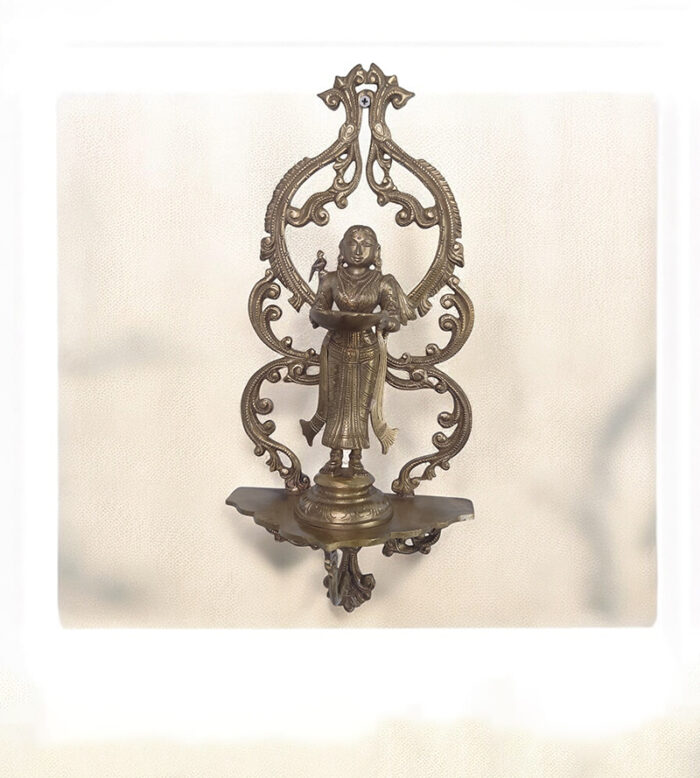 Bronze Deeplalakshmi Wall Decor