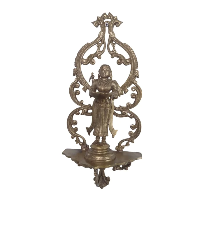 Bronze Deeplalakshmi Wall Decor