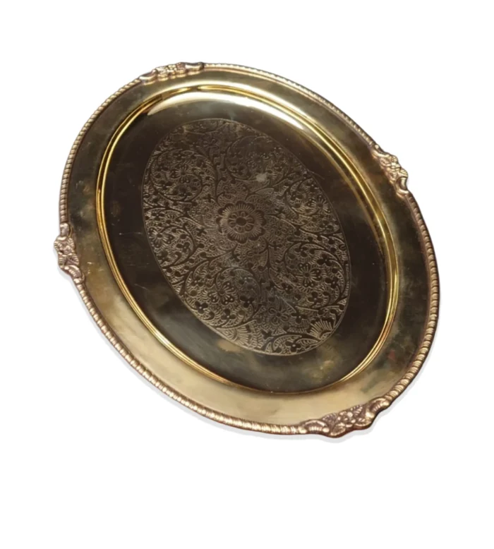 Brass Oval Tray