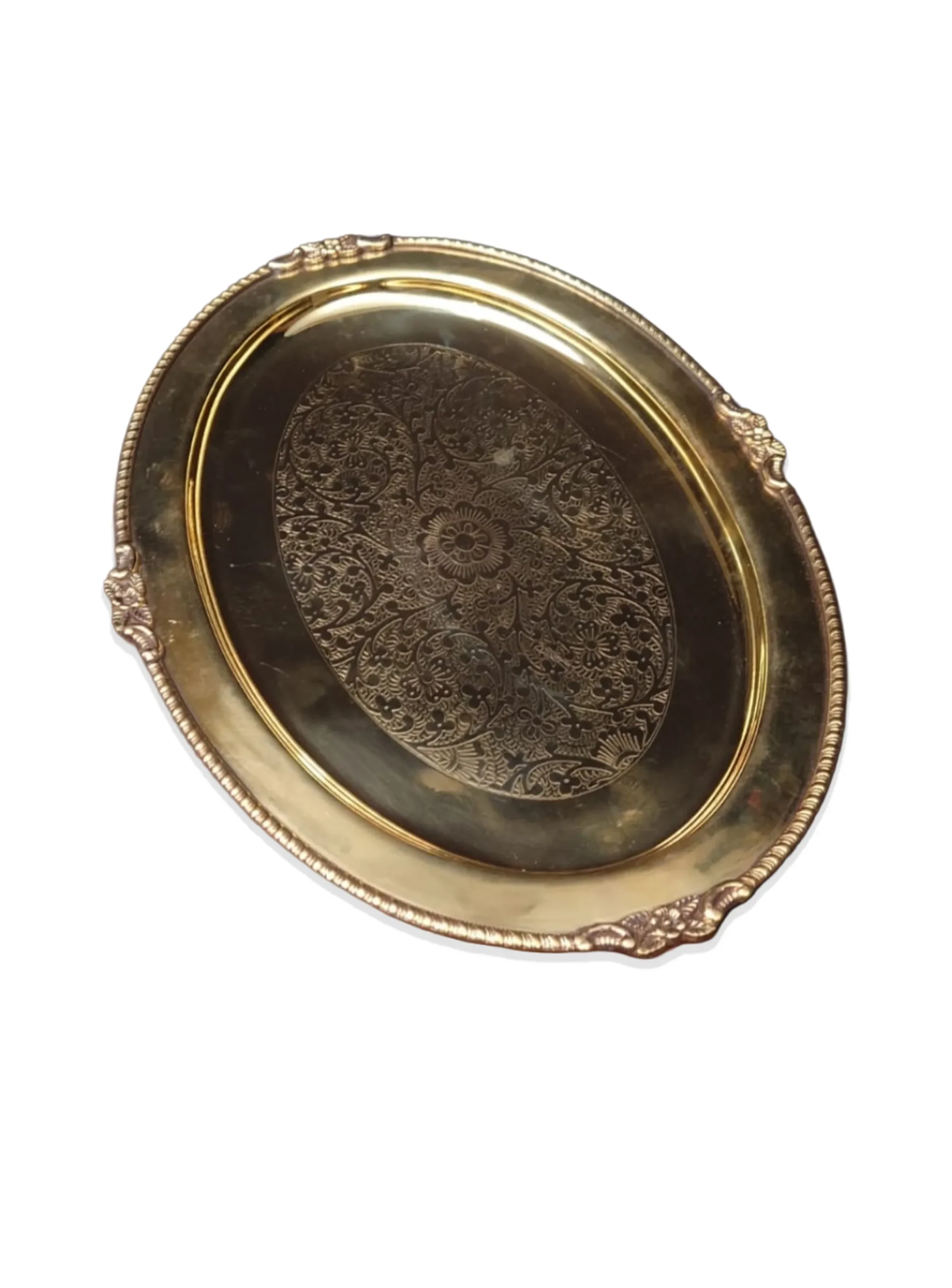 Brass Oval Tray
