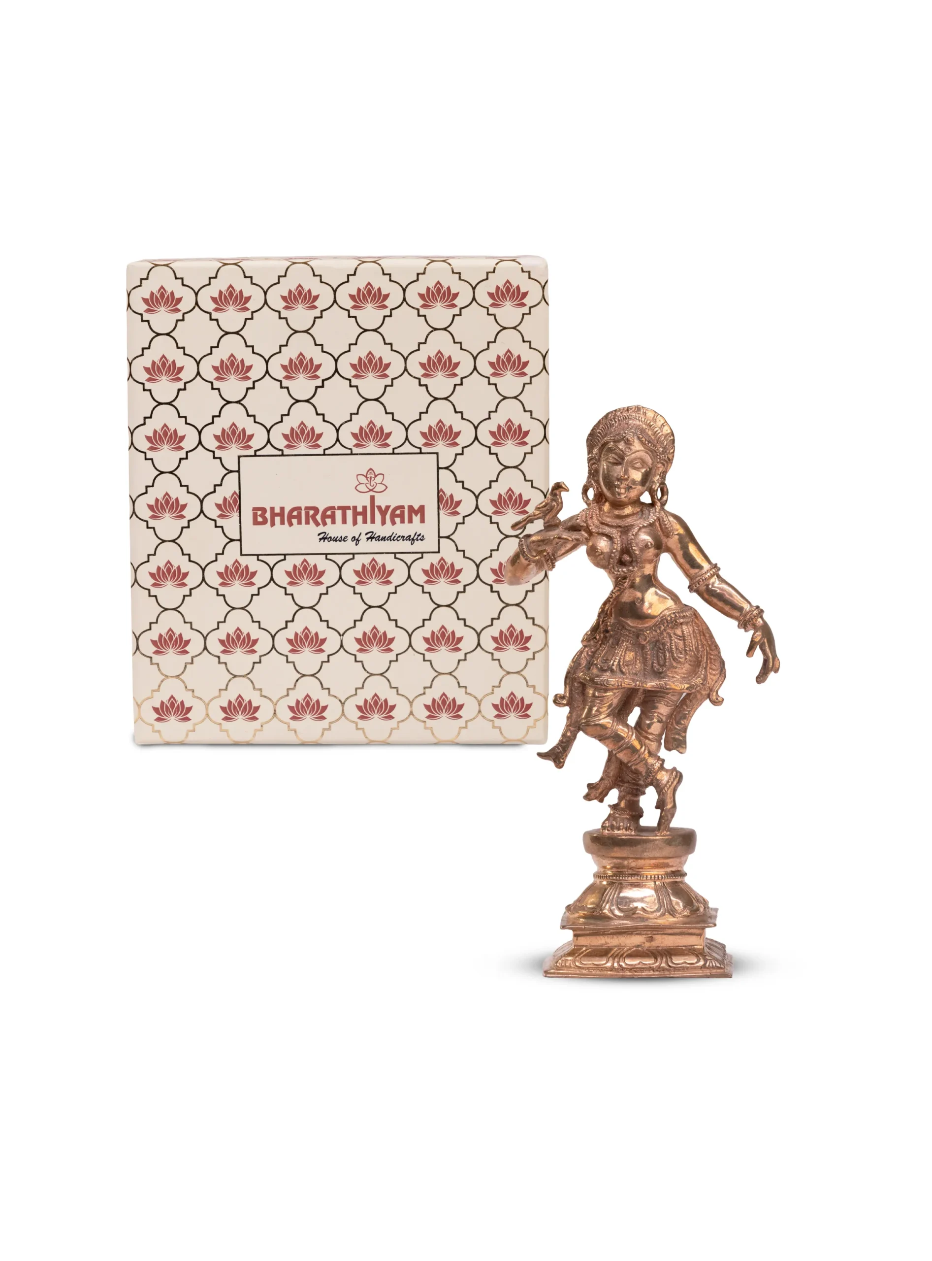Chola Bronze Dancing Lady - Image 2