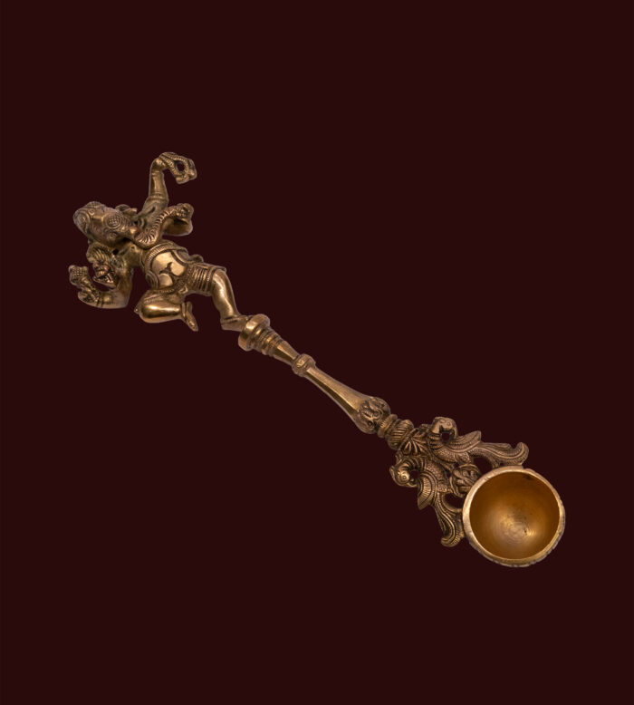 Brass Ganesha Theertha Karandi