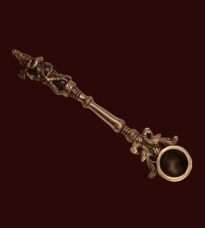 Brass Krishna Theertha Karandi