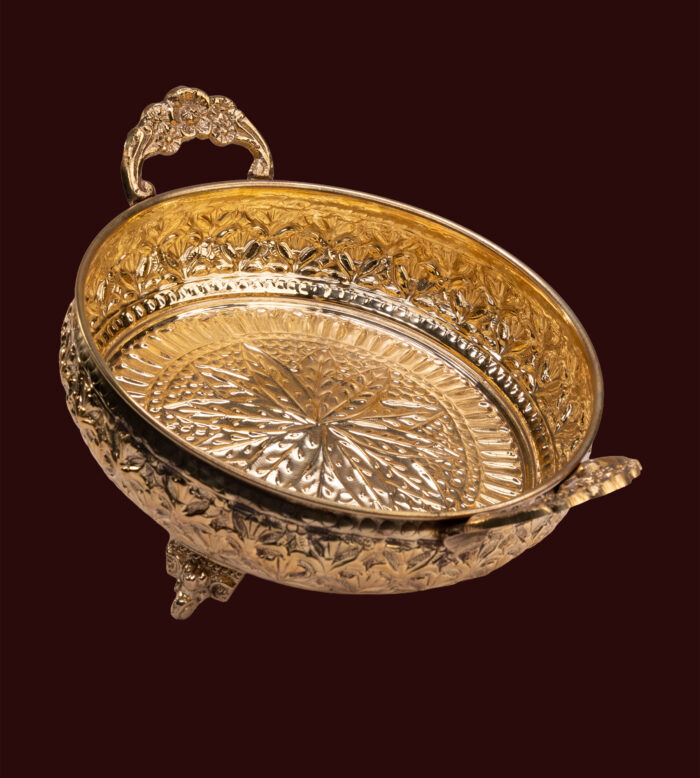 Brass Uruli with Handle