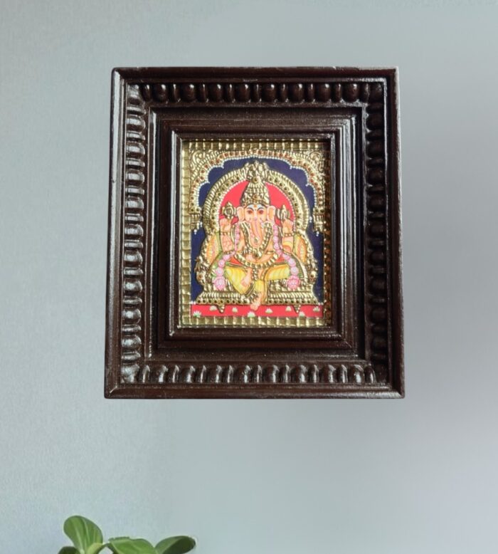 Tanjore Painting Ganesha