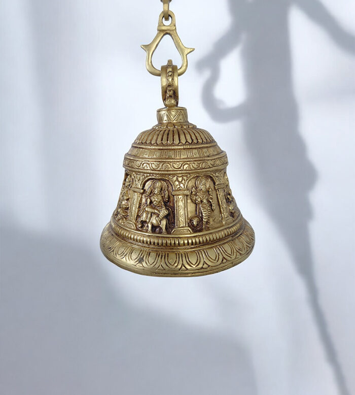 Brass Ganesha Hanging Bell