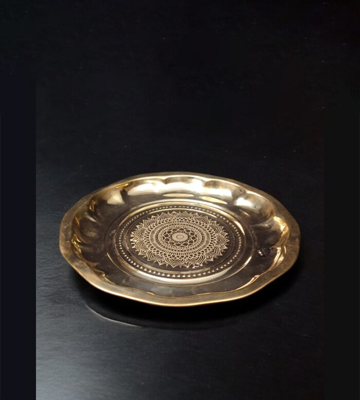 Brass Round Plate