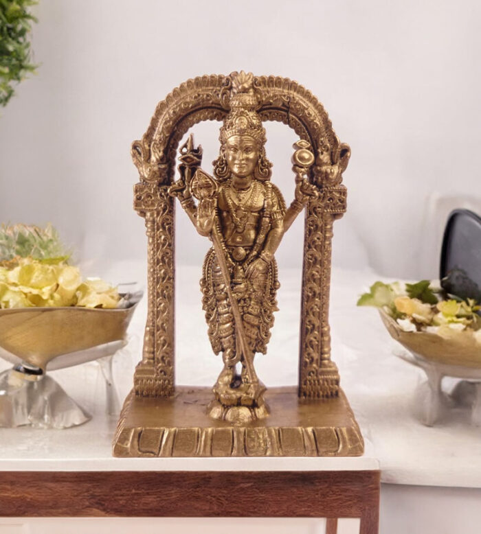 Panchaloha Murugar with Arch