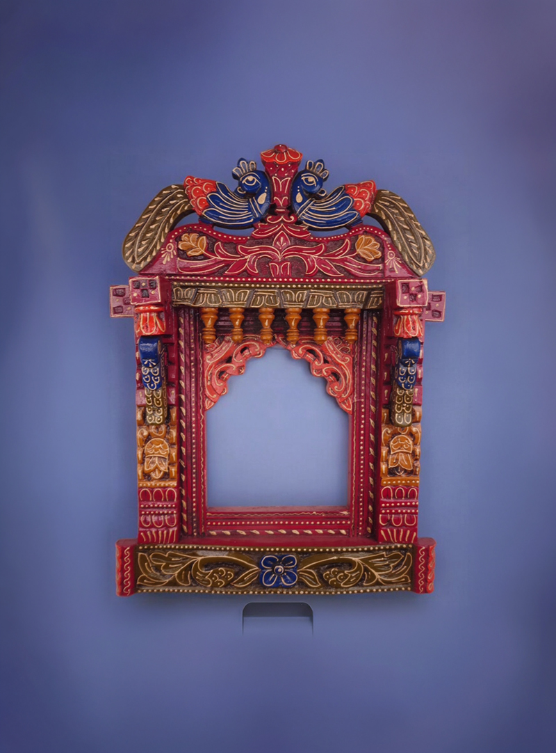 Wooden Color Jharokha