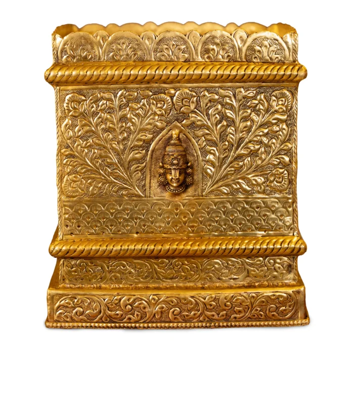 Brass Perumal Tulsi Maadam