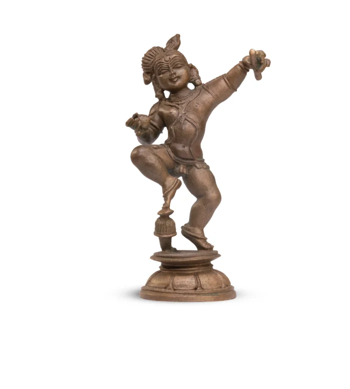 Chola Bronze Krishnar
