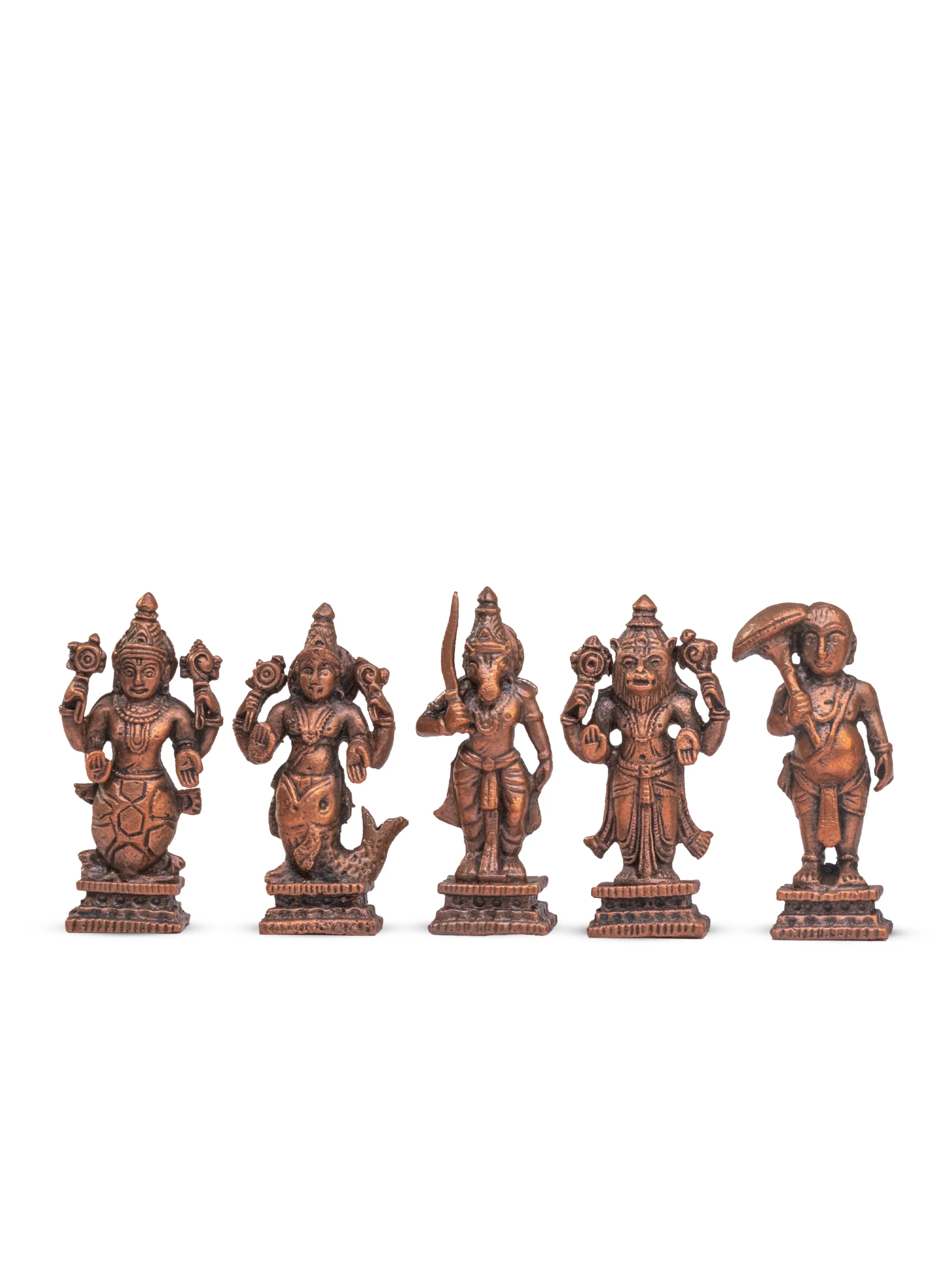 Copper Dhasavatharam Set - Image 3