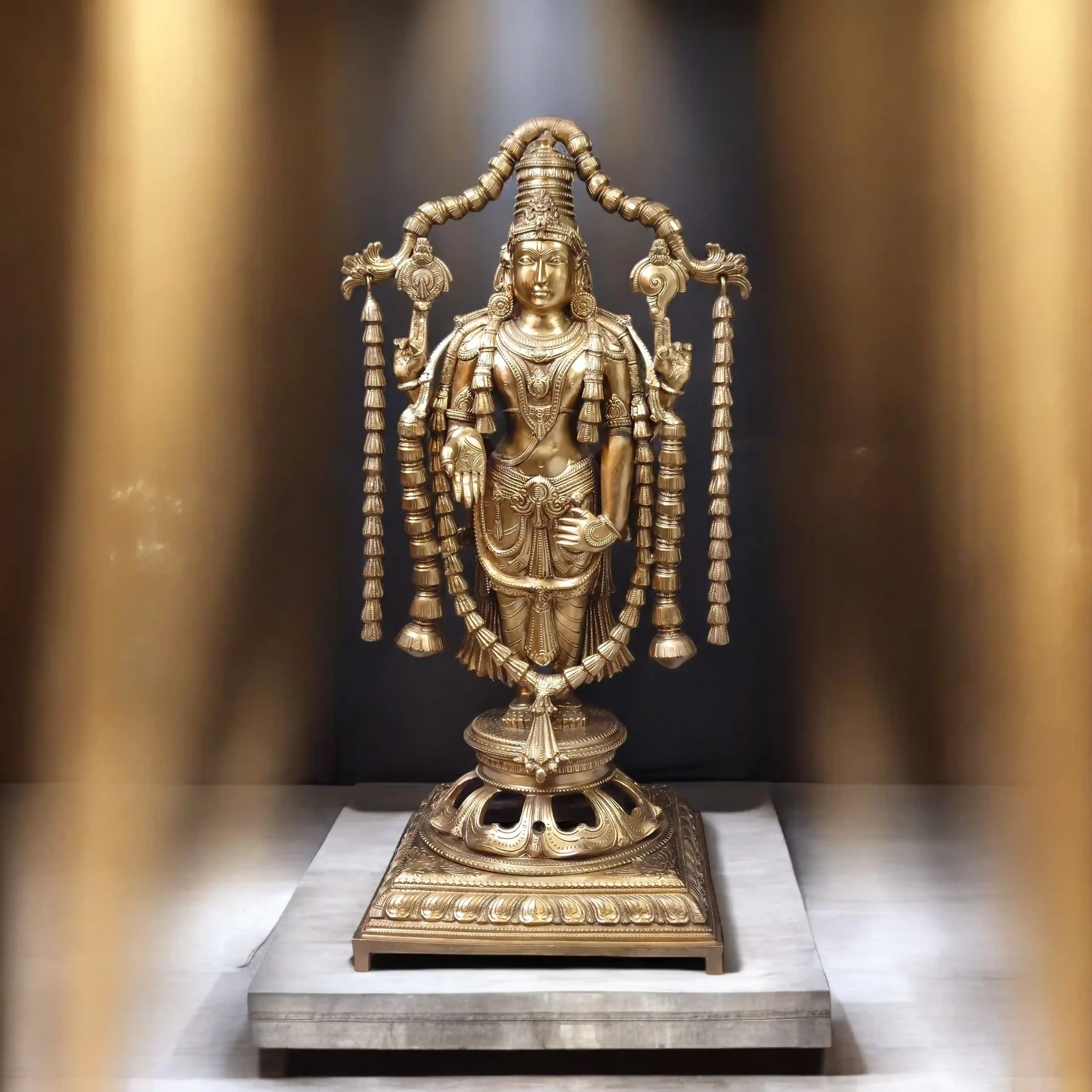 bronze idol for home