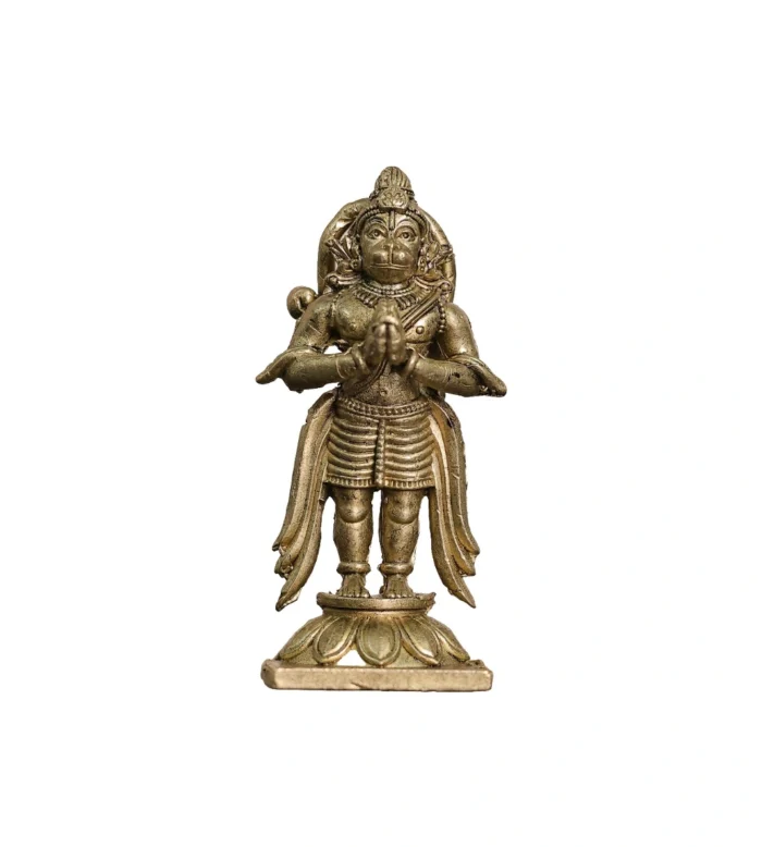 Panchaloha Standing Hanuman