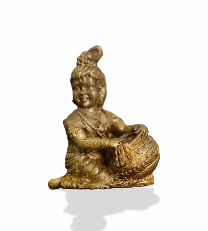 Panchaloha Butter Krishna
