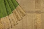 Light Green Soft Silk Saree Zari Floral