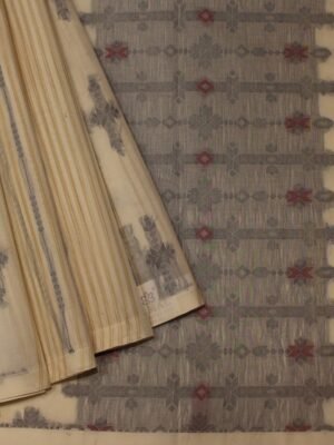 Off White Kovai Cotton Saree
