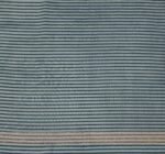 Pure Teal Blue Chanderi Cotton Saree