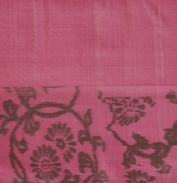 Onion Pink Handloom Soft Silk Saree