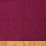 Pure Silk Cotton Saree In Coral Pink