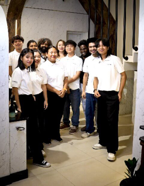 The professional and experienced team of Artysto Salon stylists and experts in Coimbatore.